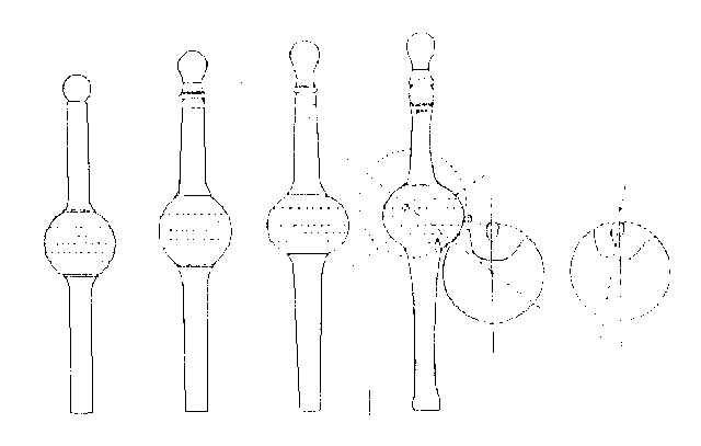 Evolution de la forme de la quille de 1882 à 1910